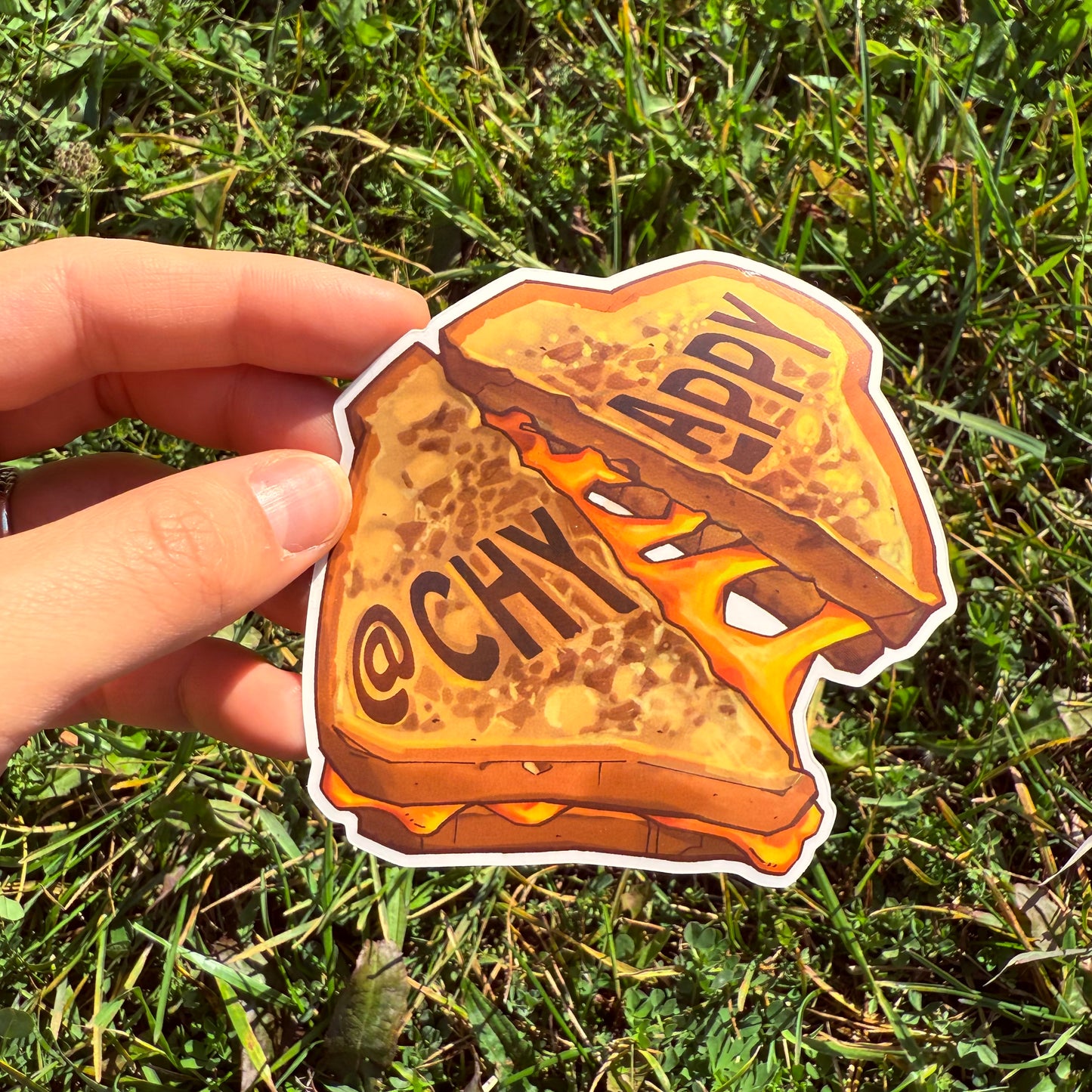 Grilled Cheese Sticker